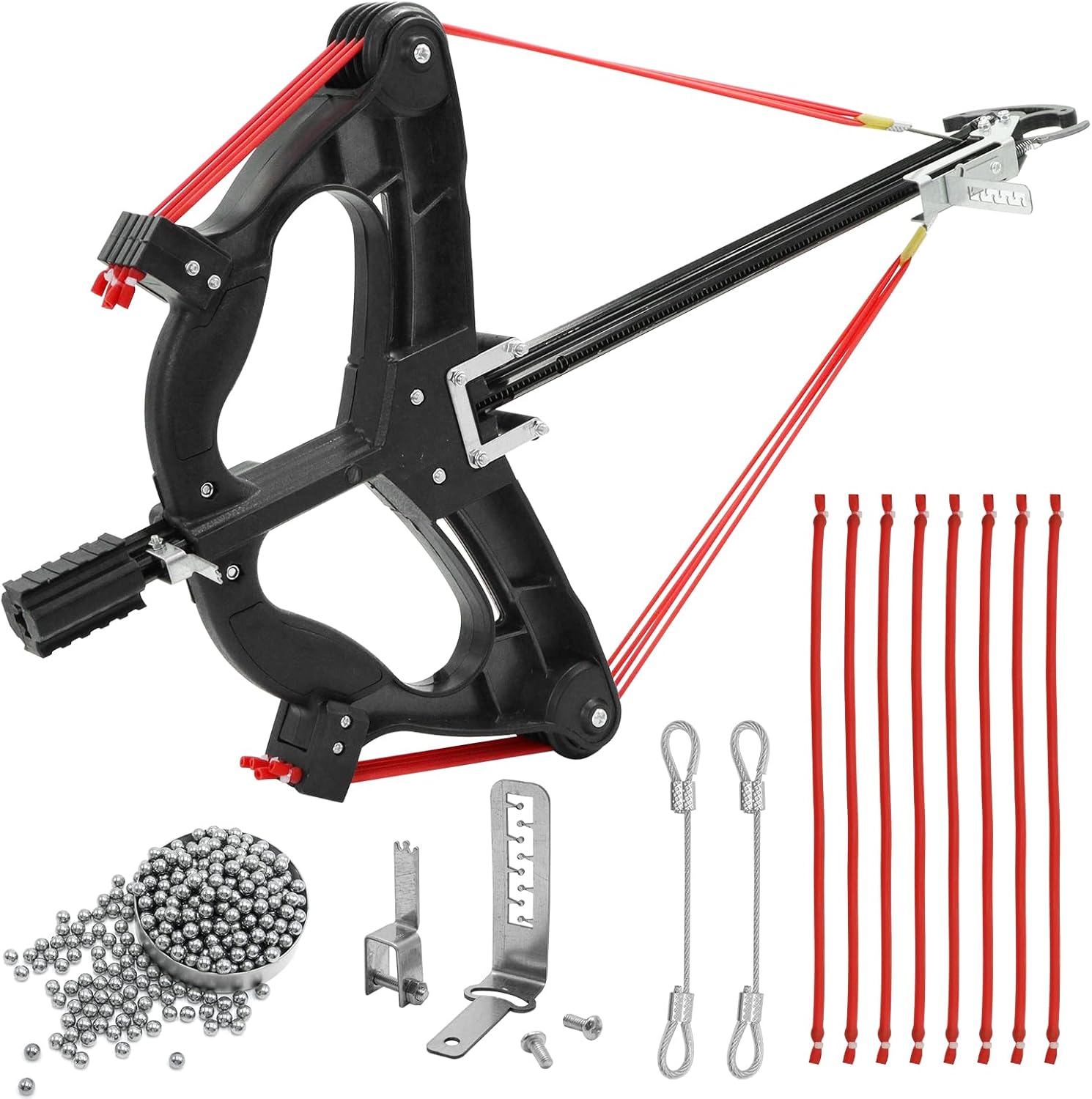 Compound Slingshot for Adult Professional High Impact Slingshot with Sight Hunting Compound Bow with Continuous Shooting