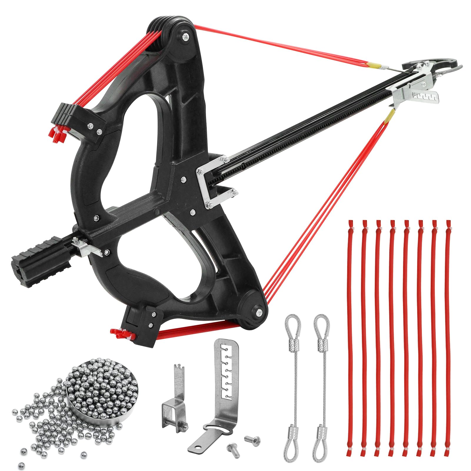 ZHUOCE Compound Slingshot for Adult Professional High Impact Slingshot with Sight Hunting Compound Bow with Continuous Shooting