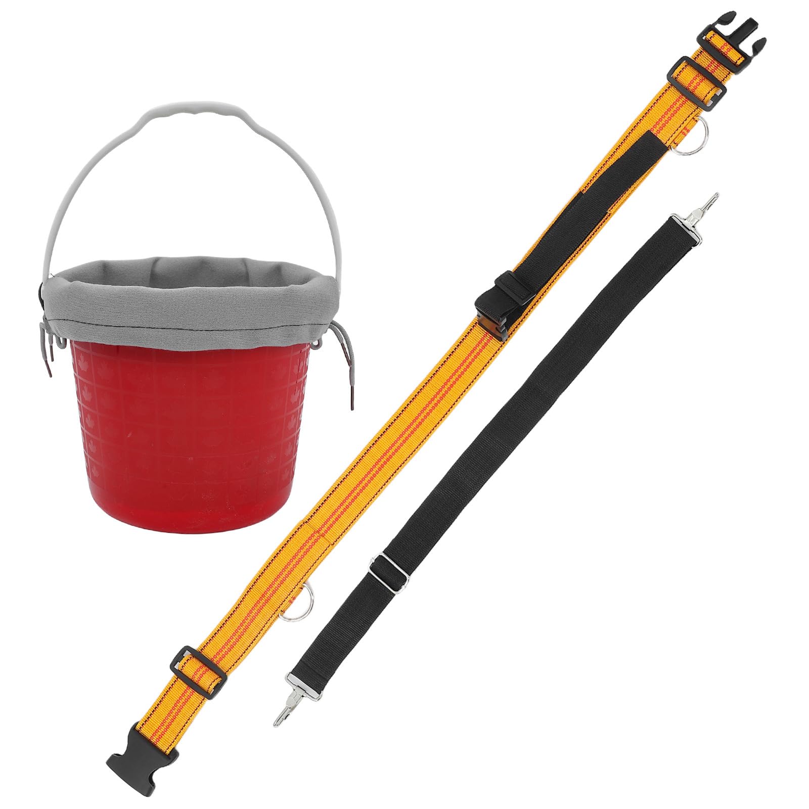 Veemoon Cesto da Giardino Portatile per Raccolta Frutta con Tracolla Regolabile Secchio con Rivestimento Protettivo per Piccoli Frutti come Ciliegie e Mirtilli Accessorio per Raccolta