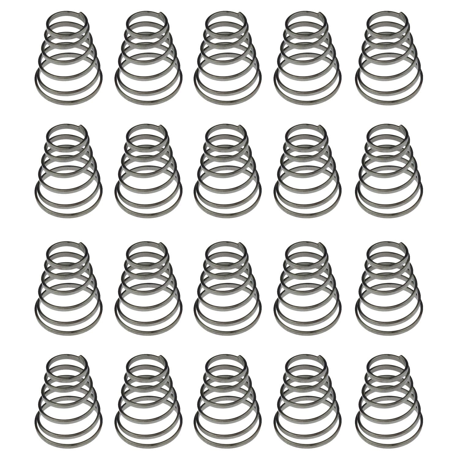 ZYWQ Bike Wheel Springs, 304 Stainless Steel Universal Quick Release Bike Wheel Skewer Springs with Storage Box (20)