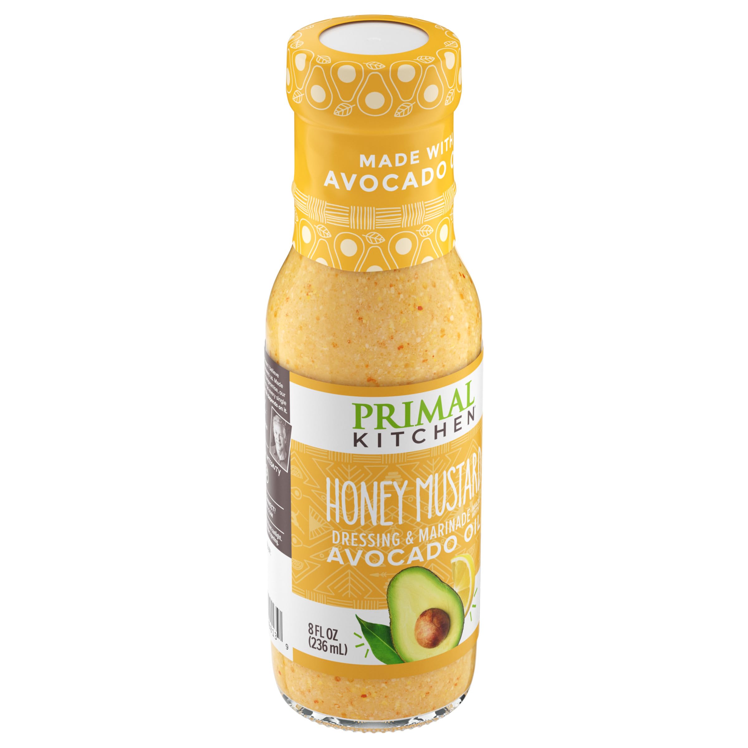 Primal Kitchen - Honig-Senf Vinaigrette - 8 Unze.