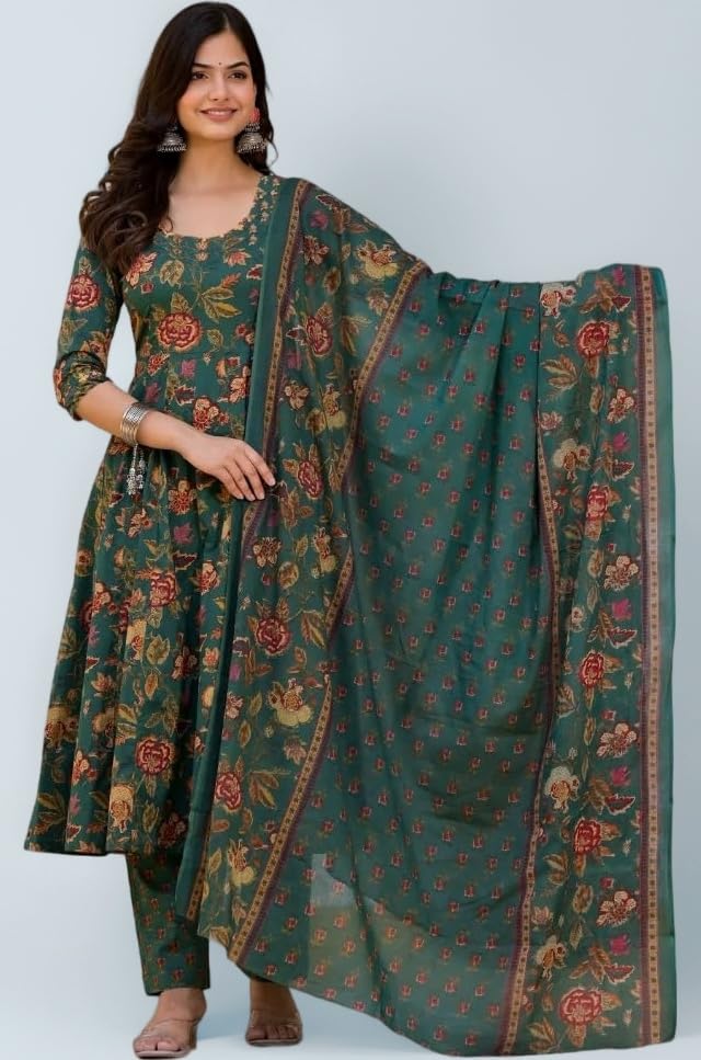 Kurta Set for Women | Women Kurta Pant Set |Kurti Set with Pant and Dupatta (K-67-68)