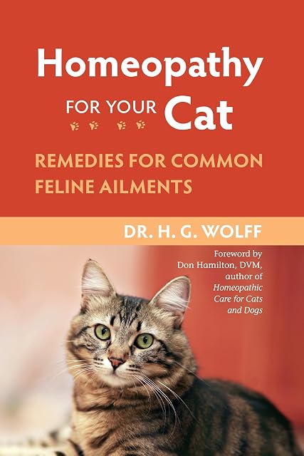 Portada de Homeopathy for Your Cat: Remedies for Common Feline Ailments