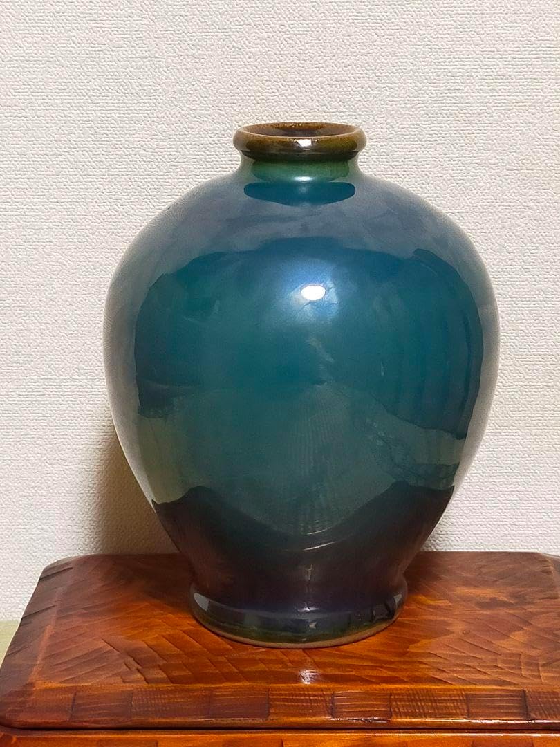 江戸切子 カガミクリスタル花瓶 コバルトブルー クリスタルガラス 江戸切子 カガミクリスタル花瓶 コバルトブルー クリスタルガラス