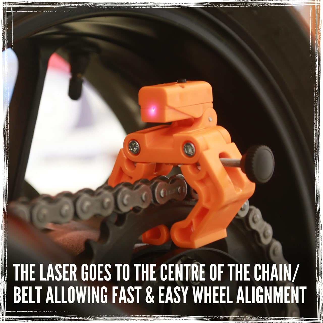 Tru-Tension | Laser Monkey | Motorcycle Laser Wheel Alignment Tool