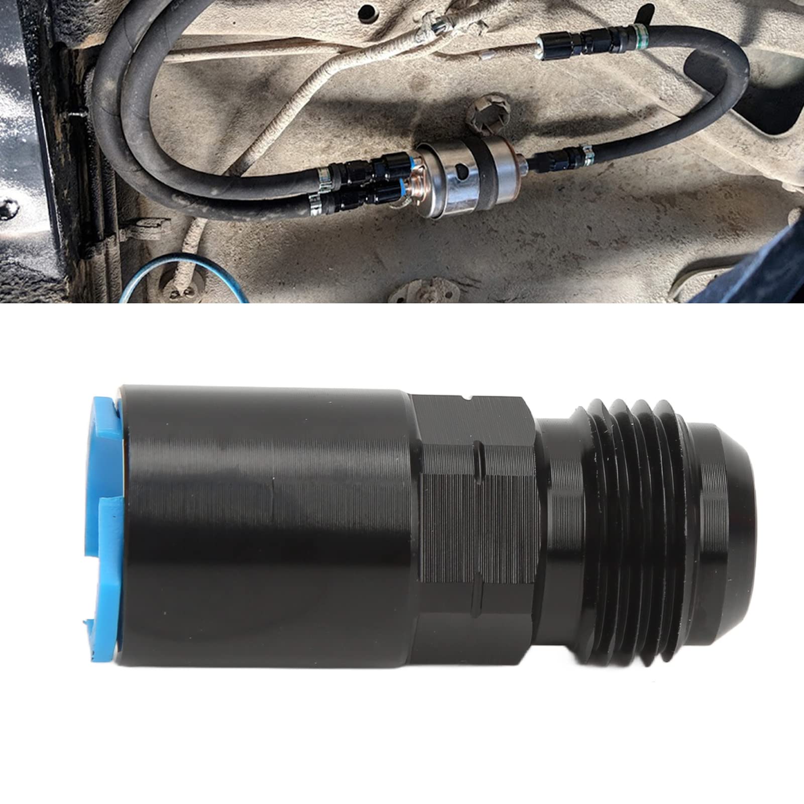 3/8" NPT La Metà Di Accoppiamento In Alluminio 6061-T6 - Foto 2