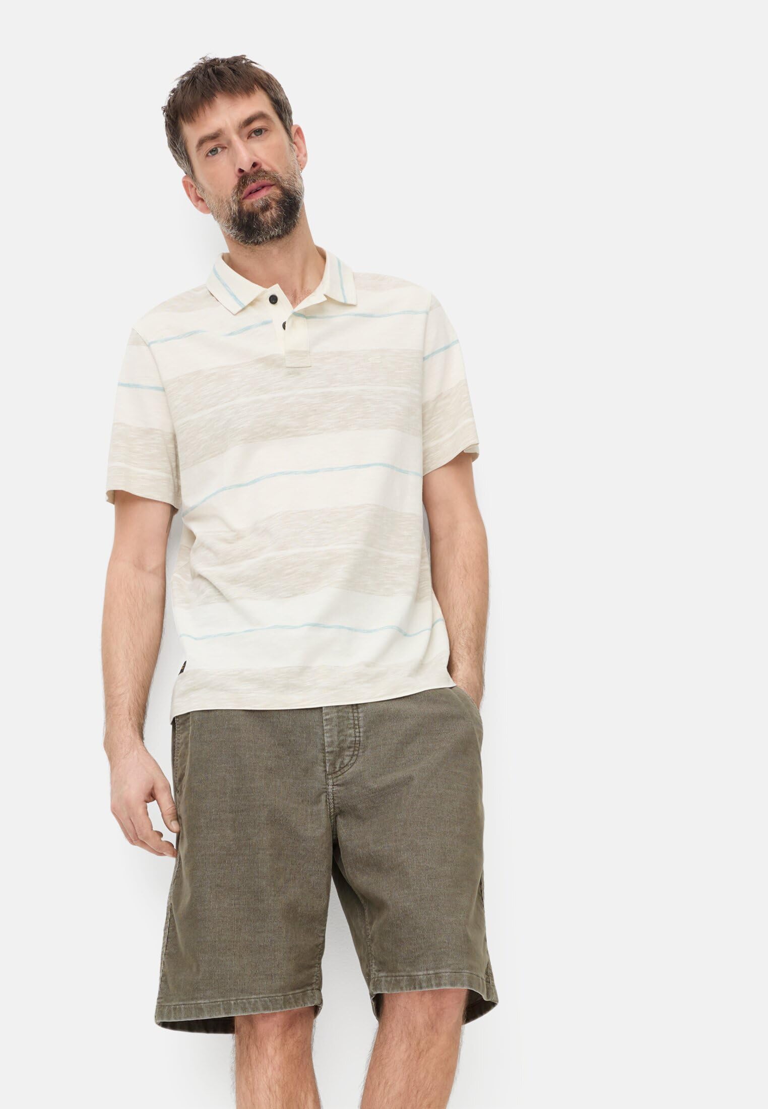 camel active Herren Bermuda Shorts mit Tunnelzug