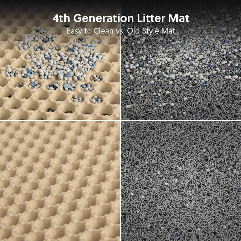 Image of Cat Litter Mat 30 cm x 30 cm (Beige)