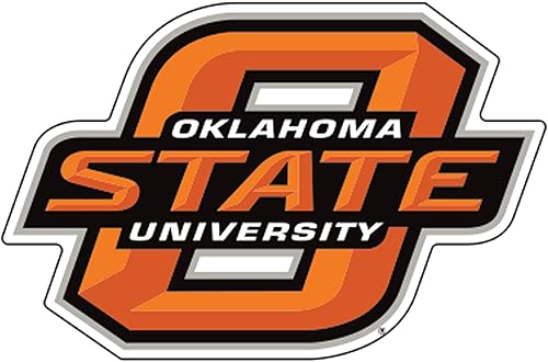 Craftique Oklahoma State Cowboys, calcomanía prémium grande, Cornhole