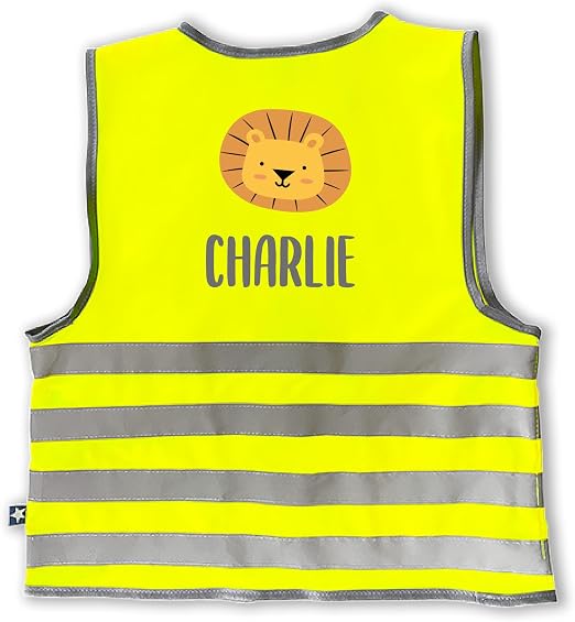 BIENMARQUER Gilet de Sécurité Réfléchissant Haute Visibilité Personnalisable
