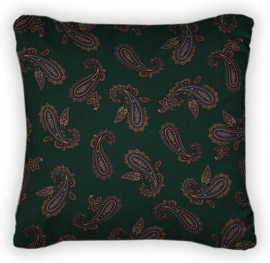 Gear New Paisley Pattern Throw Pillow With Removable Cover