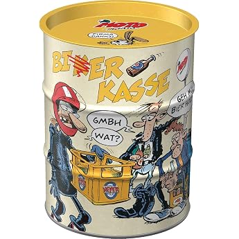 Nostalgic-Art Retro Money Box 600ml Motomania - Biker Cashier