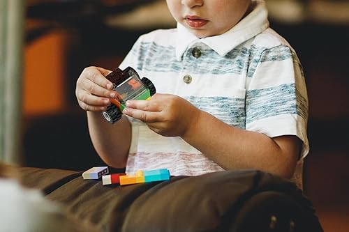 Miniatura 4 de Juegos clásicos de ruedas y ejes de ladrillos, más de 400 piezas de automóviles y piezas de neumáticos, kits de construcción educativos juguetes