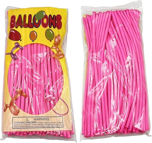 Miniatura 31 de 260 globos blancos largos y delgados, 100 globos largos para globos de animales, incluye lazos para arco