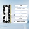 DDR5 RAM 16GB 5600MHz PC5-44800 CL46 1.1V SODIMM 262-Pin Laptop/Notebook Memory Module