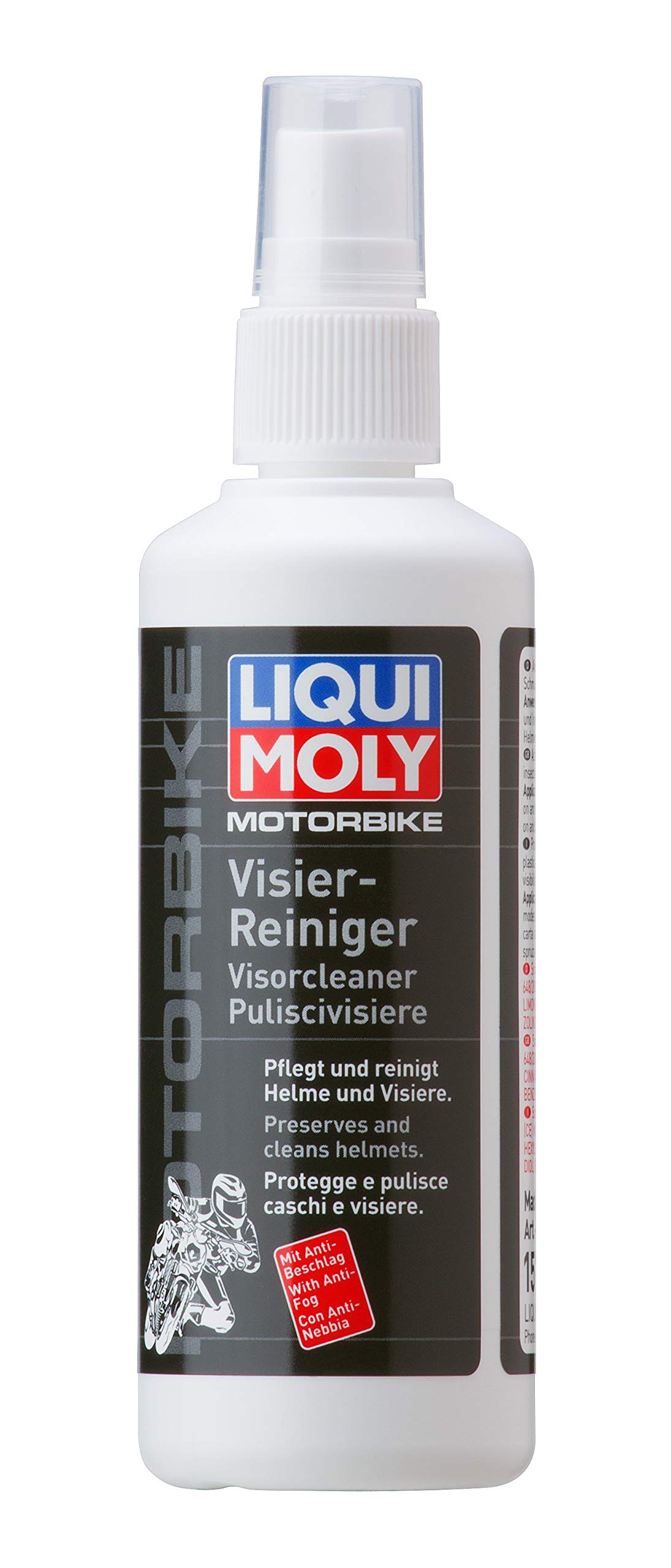 6X Original Liqui Moly 100ml Motorbike Helm Visierreiniger Visor Cleaner 1571