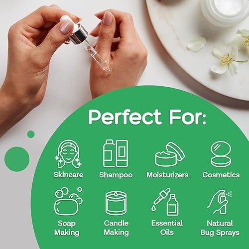 Miniatura 2 de MDLife Aceite líquido de glicerina vegetal  Glicerina vegetal sostenible de grado alimenticio de 16 onzas  Glicerina de grado farmacéutico para piel