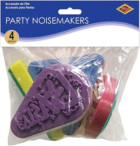 Miniatura 4 de Pkgd Raqueta Raise 'N Noisemakers (colores asstd) (4Pkg)