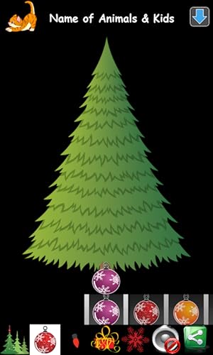 Decoração da árvore de Natal para Crianças - divertido e educativo jogo de aprendizagem pré-escolar