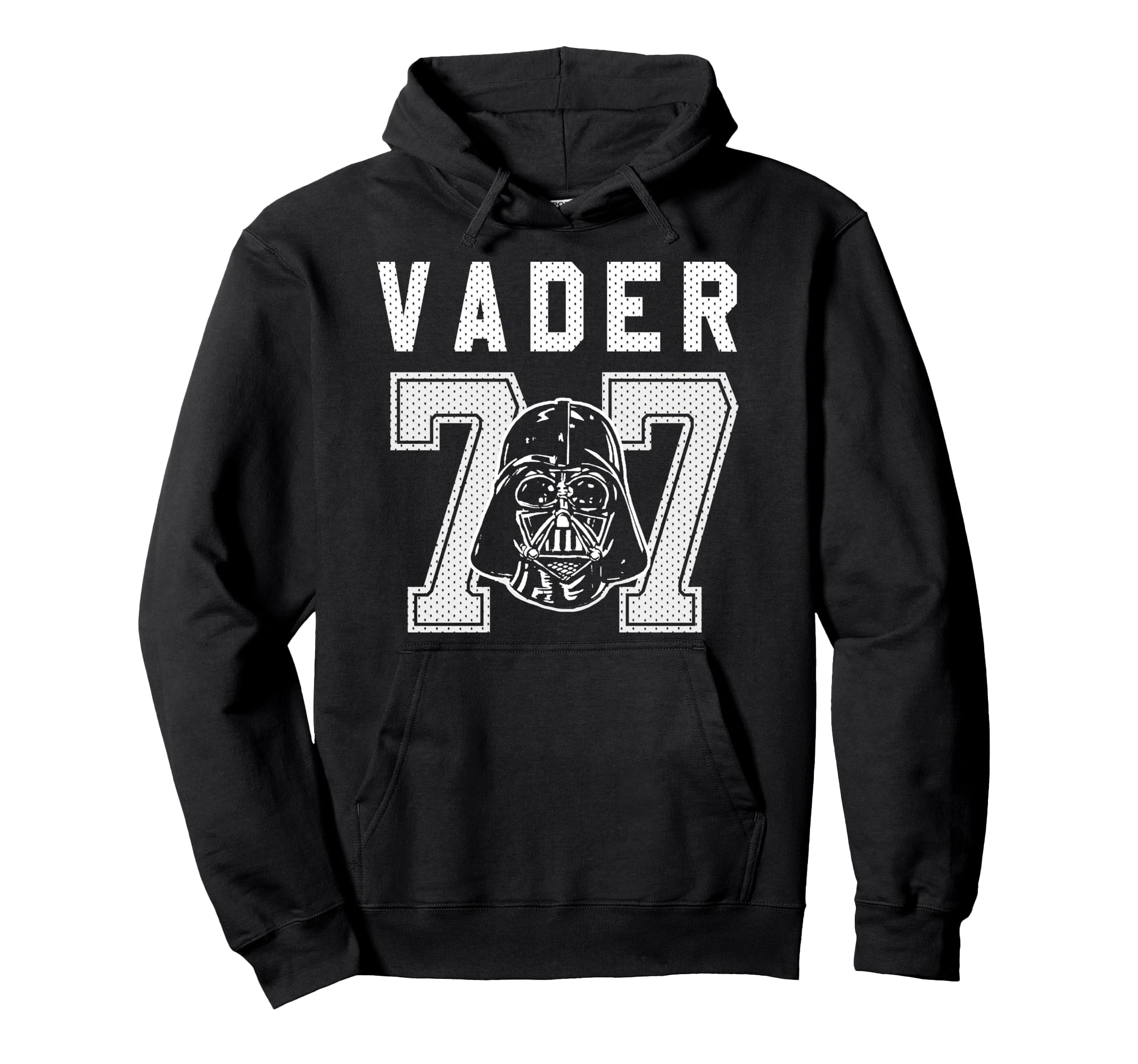 Star Wars Vader Jersey 77 pullover hoodie aux finitions soignées