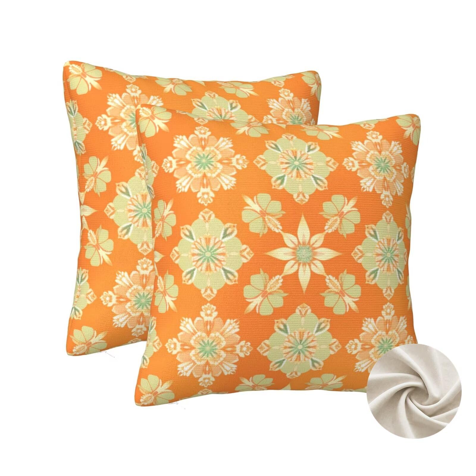 Housses de coussin 50x50 cm de style national avec finitions soignées