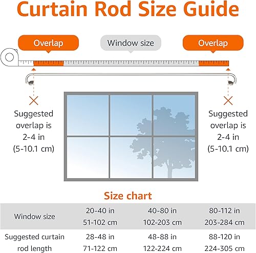Miniatura 2 de Tienda Basics Barra de cortina opaca para oscurecer la habitación, 28 a 48 pulgadas, níquel