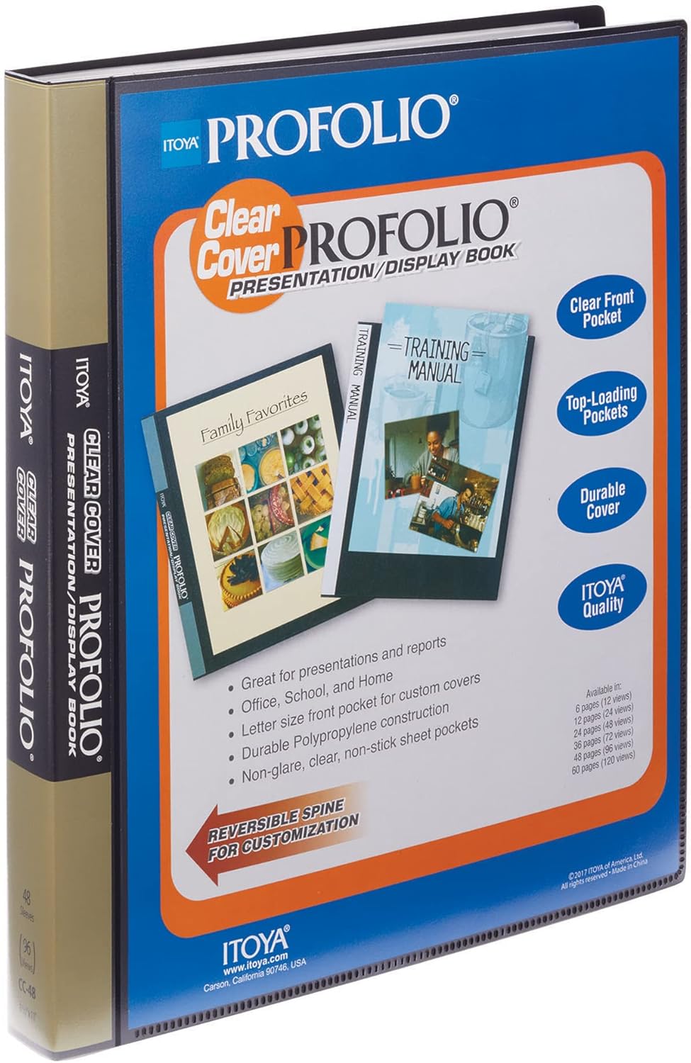 Itoya Profolio w/Clear Covers (Itoya)
