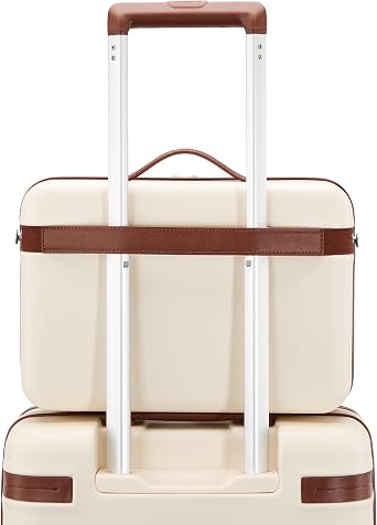 Samsonite Virtuosa Hardside Train Case, Crossbody Travel Makeup Case with Removable Strap