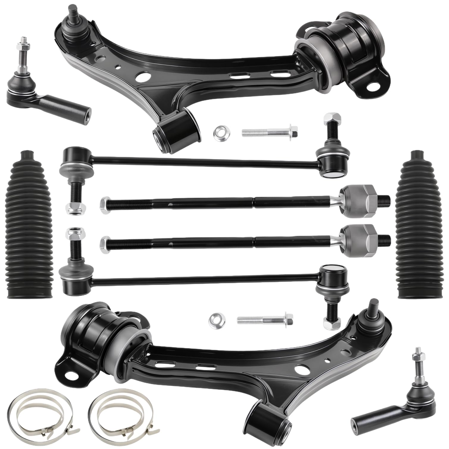 TUUMOND Front Lower Control Arm w/Ball Joint for Ford Mustang 2005-2010 | K80726, K80727; for Ford Mustang 2005-2010