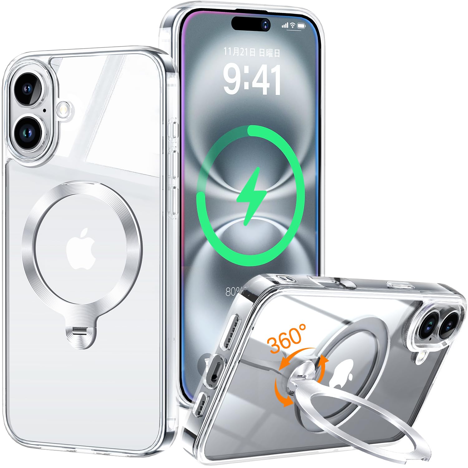 Amazon.co.jp: 【本体を再現・360°回転スタンド】ZapNet iPhone