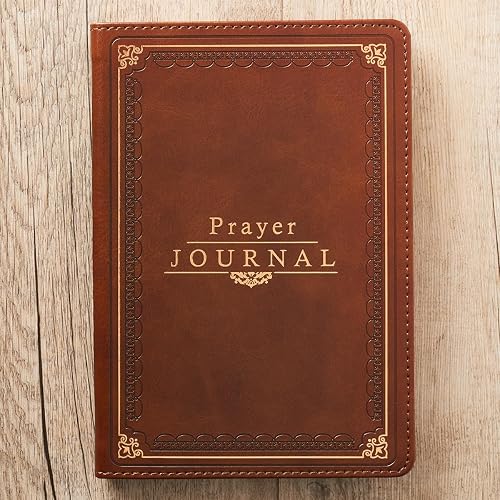 The Lord's Prayer Faux Leather Prayer Journal - Matthew 6: 9-13