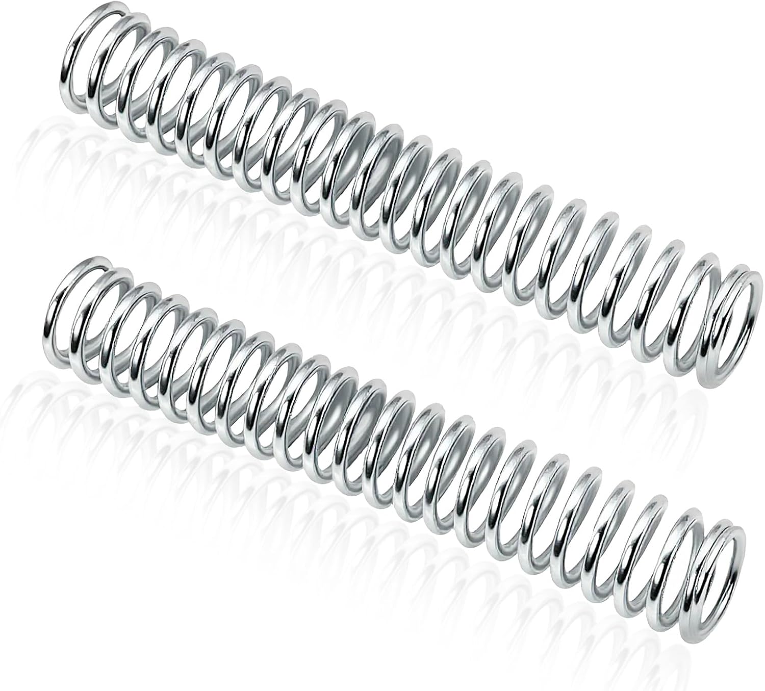 Compression spring 9736, 0.162 Gauge x1.1inx 7 in, steel, 2-pack.