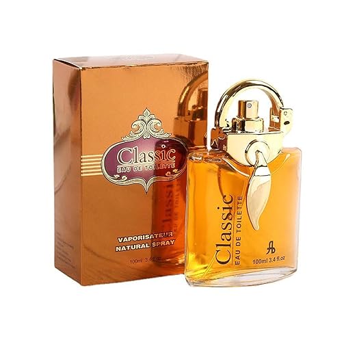 Perfumes árabes para hombres, 3.4 fl oz musulmán Eau de Parfum Toilette Halal Dubai Retro Fragancias Concentradas de Larga Duración Perfume Esencial