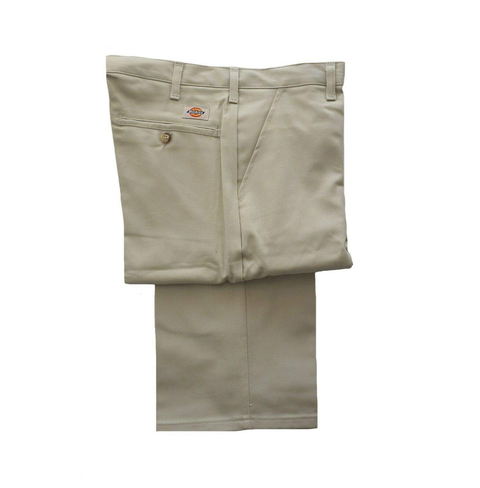 Dickies - Men's 100% Cotton Middle East Work Pant, 44W x 32L, Khaki Stone