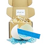 MUFUN Baby Gender Reveal Egg, Boy Gender Reveal, Unique Gender Reveal Ideas, Surprise Egg with Blue Sequins, for Parents, Grandparents, Friends