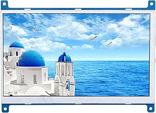Tangxi for Raspberry Pi Monitor Display, 7inch 1024 X 600 HD TFT Display Screen Monitor for Raspberry Pi 4B/3B, Support Input, USB Monitor for Raspberry Pi
