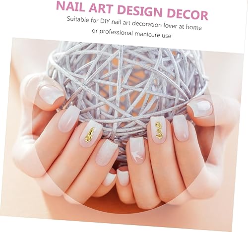 Miniatura 7 de FOMIYES 1 pieza de decoración de uñas accesorios de uñas adornos oro joyería de uñas estrella de mar decoración de conchas decoración de uñas clavos