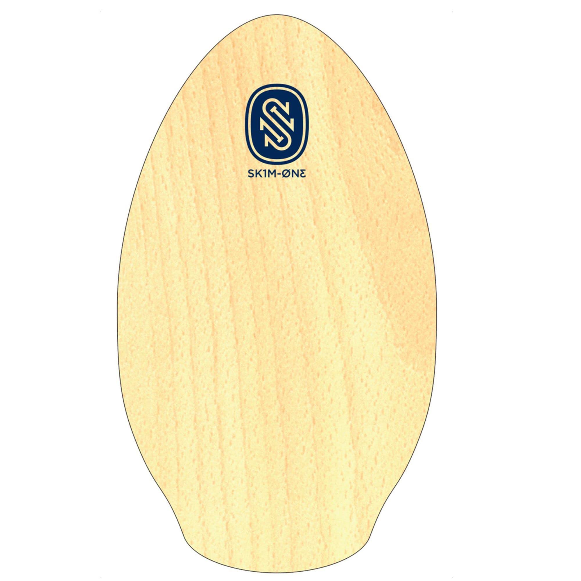 SkimOne 41 Skimboard en bois Motif papillons Blanc/bleu 105 cm