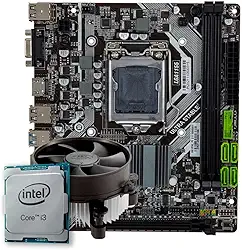 Kit Upgrade Mancer | Intel Core i3-3220 + Placa-mãe H61 + Cooler incluso | Vídeo integrado | Socket LGA 1155 | KIT-MP-MANCER-25838