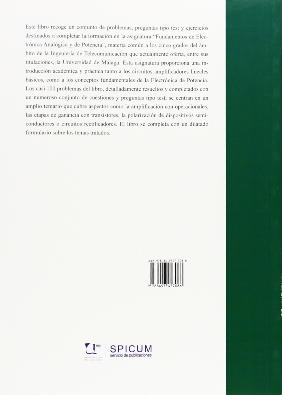 Problemas De Fundamentos De Electrónica Analógica Y Electrónica De Potencia