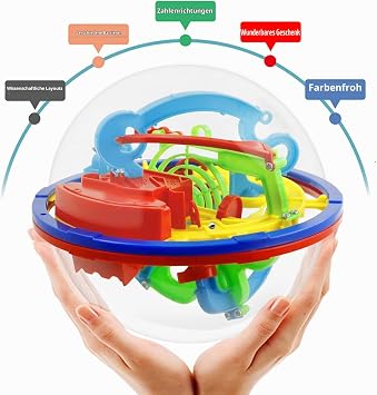 3D Puzzle Ball with 100 Levels 3D Maze Labyrinth Ball Labyrinth Ball Game