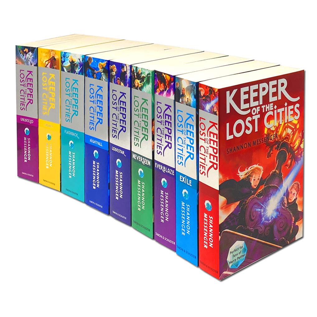 Keeper of the Lost Cities 9 Books Set Collection By Shannon Messenger Paperback – 1 Jan. 2020