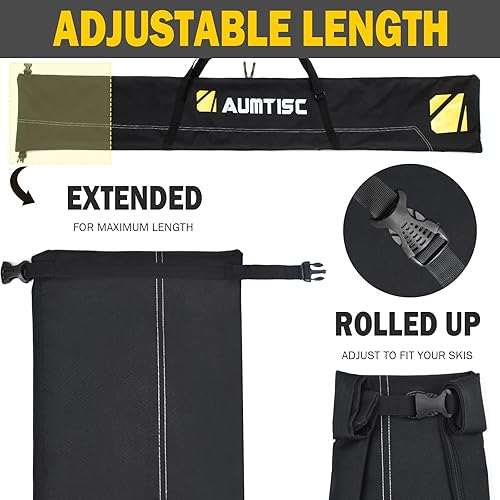 Miniatura 4 de AUMTISC - Combo de bolsa de esquí y para botas