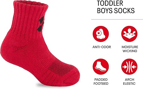 Miniatura 2 de Under Armour Paquete múltiple de calcetines para niños