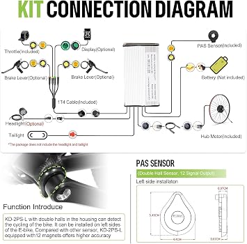 BAFANG G020 48V 500W Front Wheel Ebike Conversion Kit 20 26 700C 28 29