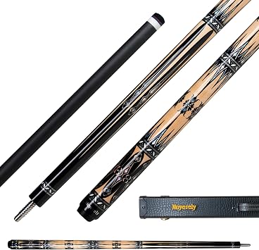 Carbon Fiber Pool Cue,11.8mm/12.5mm Low Deflection Cue Stick,Professional Pool Stick with Case