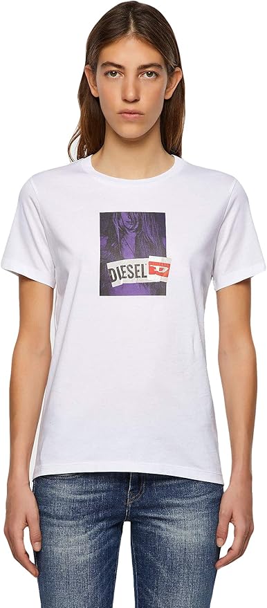 Amazon | (ディーゼル) レディース Tシャツ トップス カットソ- スリム