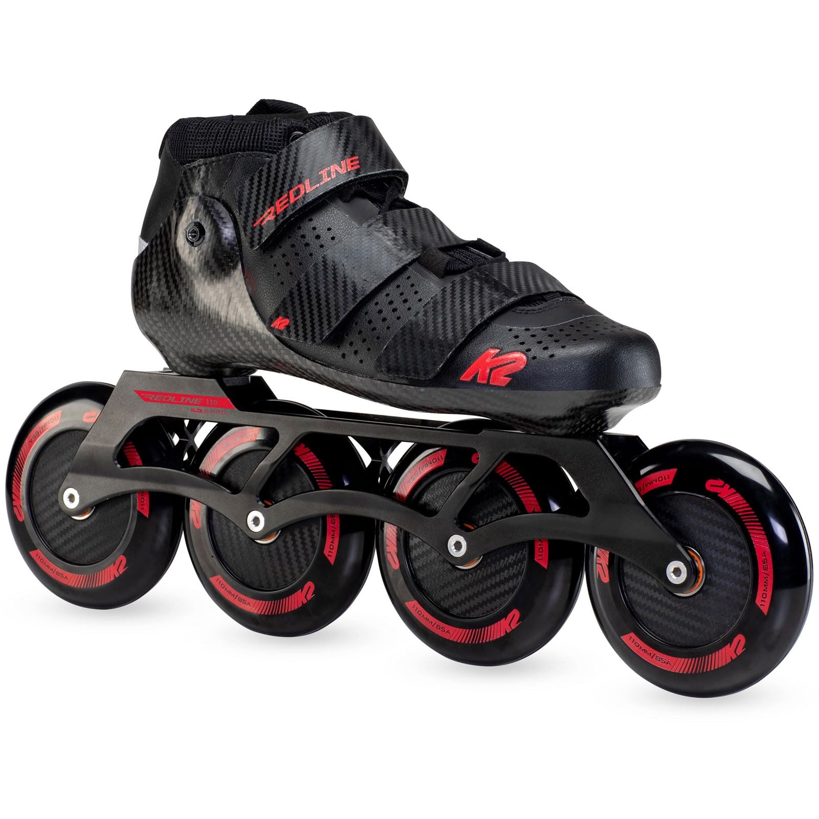 K2 Redline 110 Inline Skate 2022 Black/Red