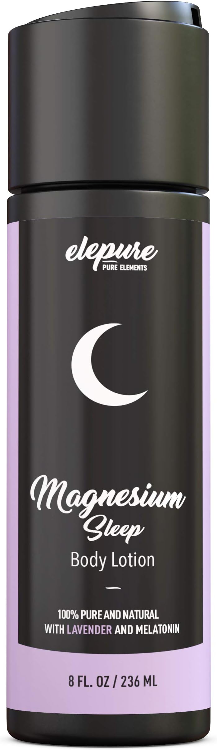 Magnesium Sleep Lotion with Lavender and Melatonin - Topical Application Night Cream- High Potency - Organic Materials - Large Size - Great Value - 8 fl. oz