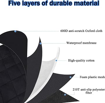 Car Boot Liner Protector for Dogs for BMW X5 G05 X5 4.Gen 2018 2019 2020 2021 2022 2023 2024-pr, Waterproof Nonslip Pet Car Boot Liner Protector Dog Guard for Car Boot Boot Protector Blanket